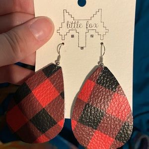 Red & Black Earrings!